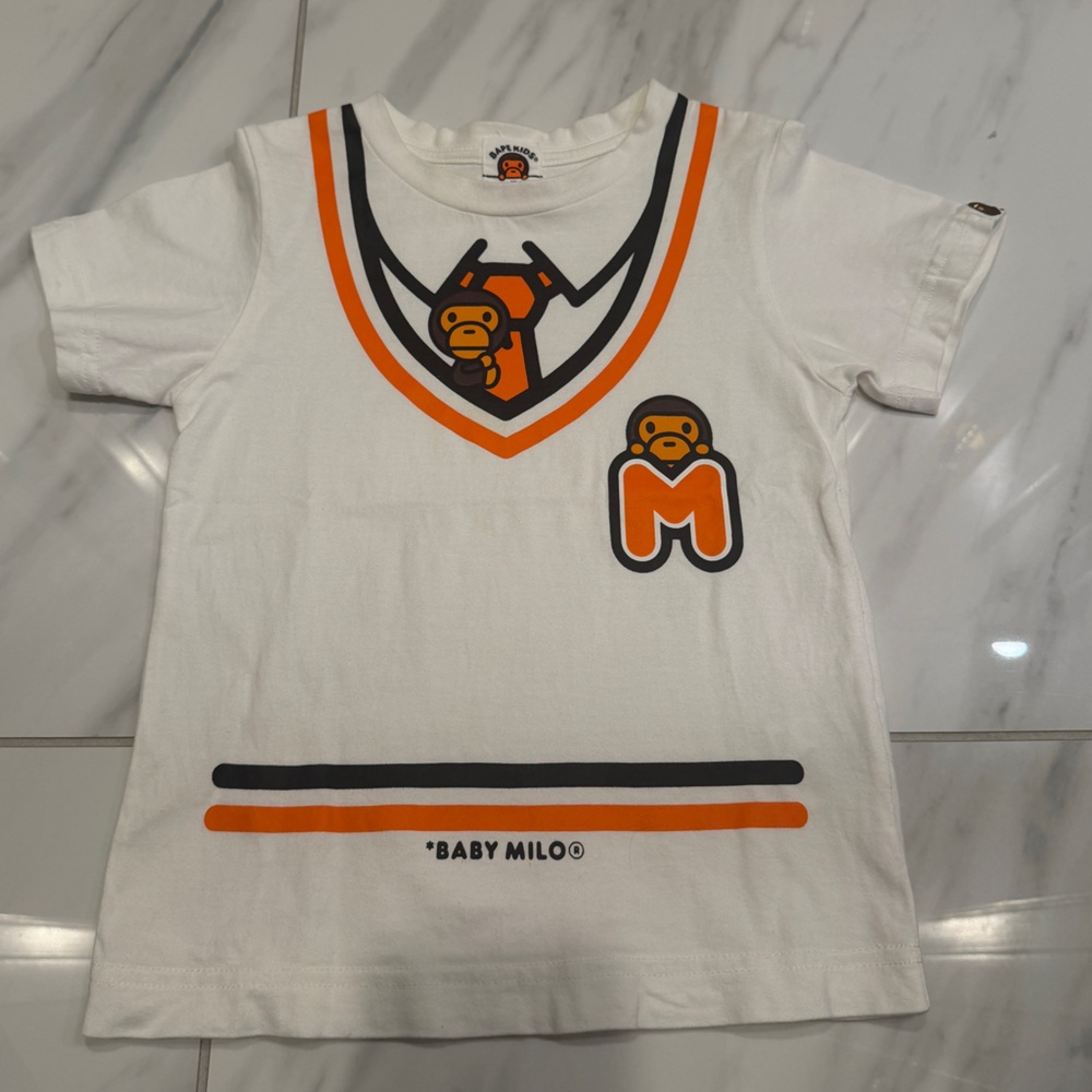Bape T -shirt size ：100cm